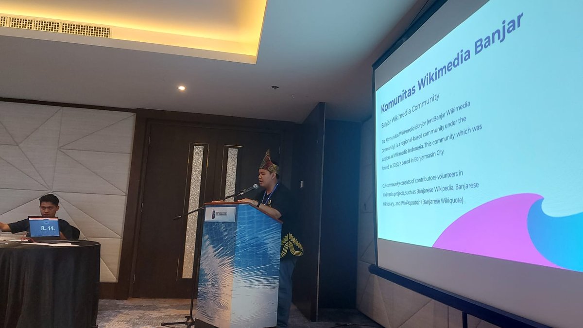 Conference hall interior